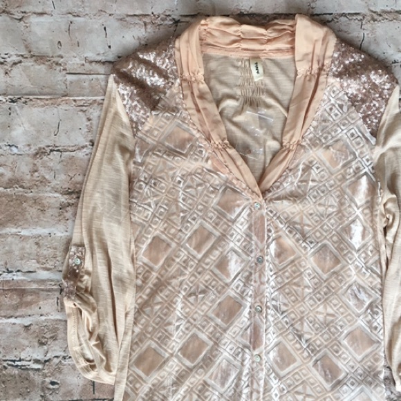 NWOT Anthropologie Leighton Buttondown by Tiny - Picture 6 of 8